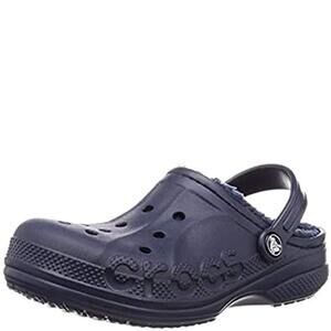 Crocs Baya Lined Clog (Toddler/Little Kid) Navy/Navy 1 Little Kid M